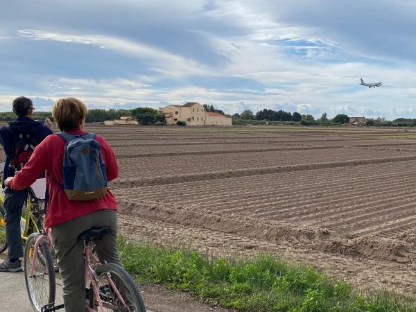 Tuta en bici pel Delta del Llobregat