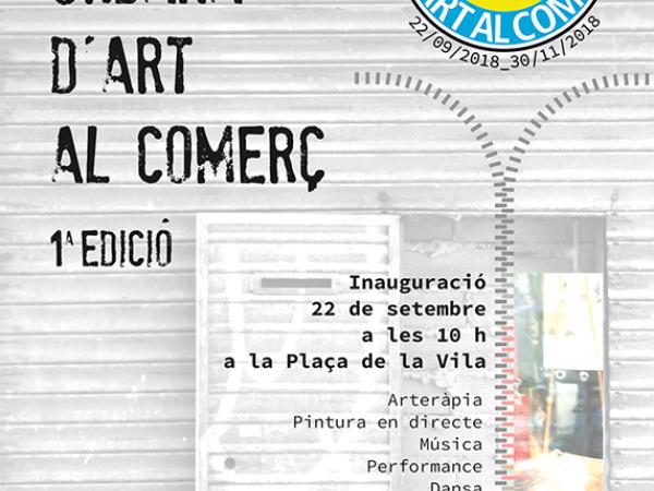 Cartell 1a edició Festival d'Art Al Carrer de Viladecans