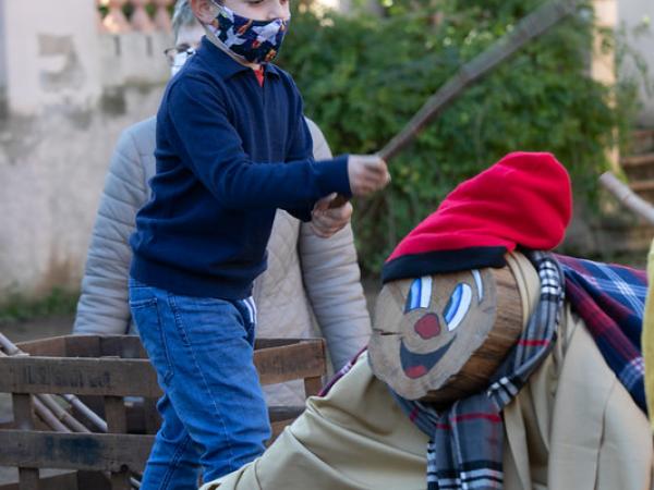 Tió de Nadal a Ciutat Cooperativa - Molí Nou