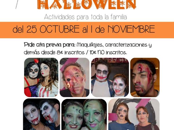 CITA PREVIA PARA MAQUILLAJES DE HALLOWEEN