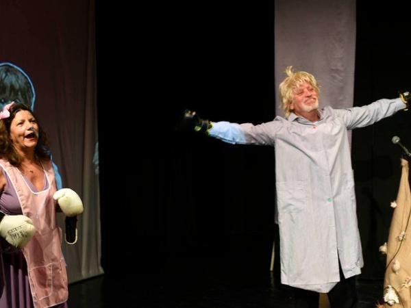 A escena Microteatre: Acaba de passar