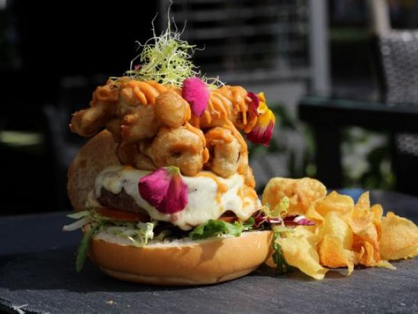 Hamburguesa de calçots de Gavà