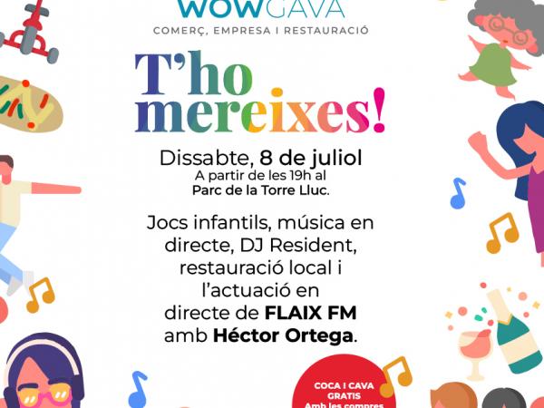 Festa de la clientela "T'ho Mereixes"