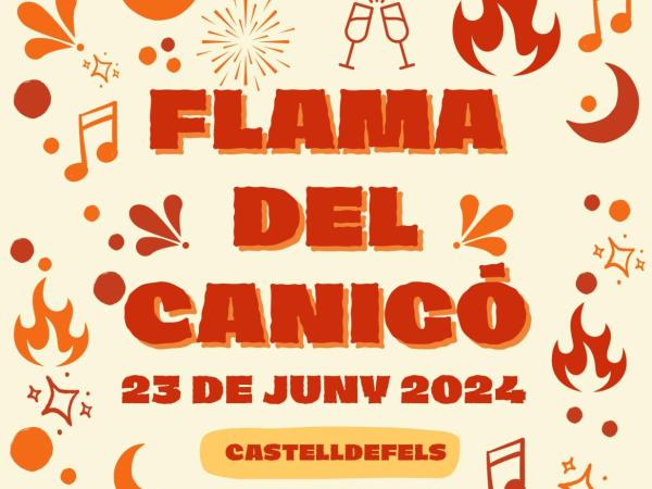Flama del Canigó a Castelldefels