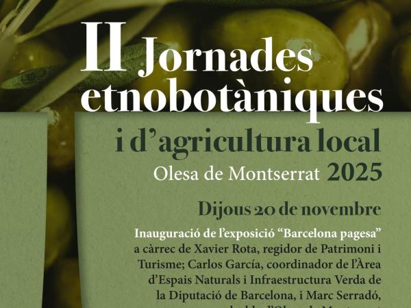 Inauguració de l'exposició "Barcelona pagesa"