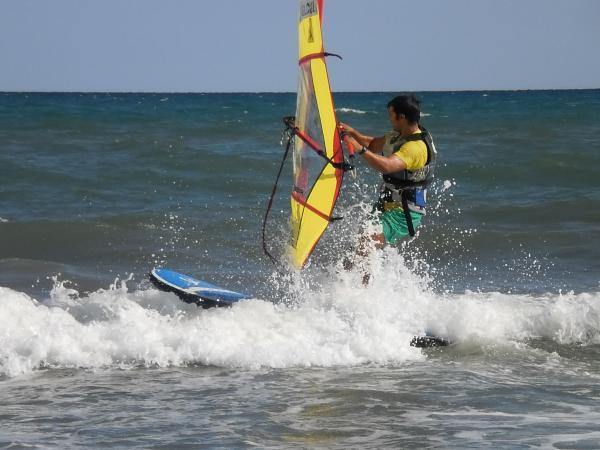 Windsurf a la platge del prat