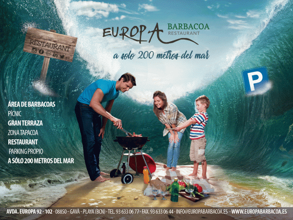 Disfruta de un dia diferente en Europa Barbacoa. Gavà