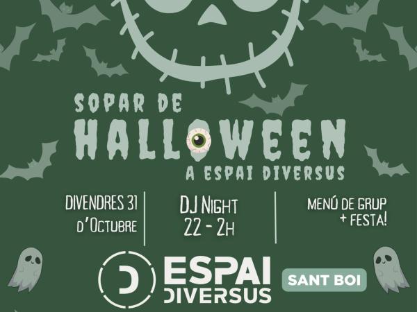 Sopar de Halloween + Festa amb DJ