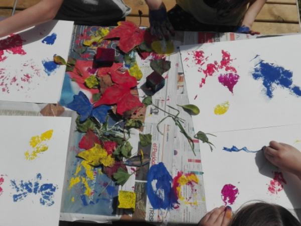 Jugateca del parc del Riu: Taller de dibuix