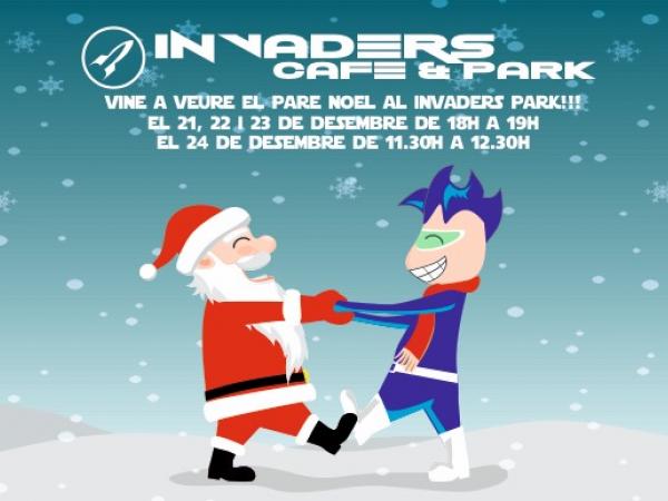 Pare Noel a Invaders de Gavà
