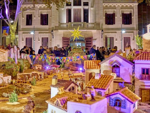 El pessebre de la plaça de la Vila