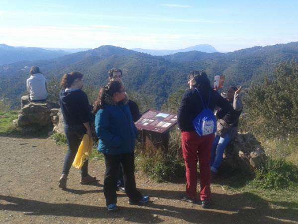 Itinerari a la Bateria antiaèria de Sant Pere Màrtir