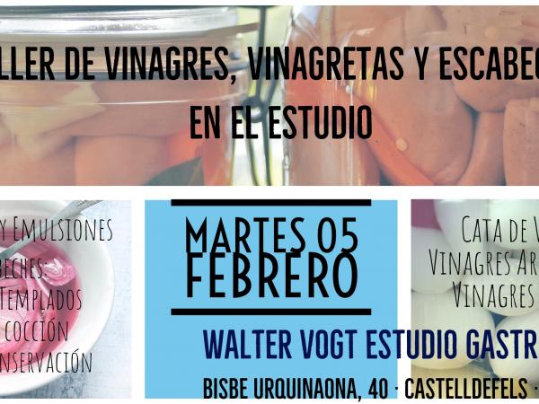 Taller Vinagres, Vinagretas y Escabeches