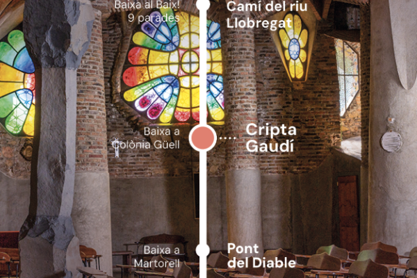 Banner Cripta Gaudí