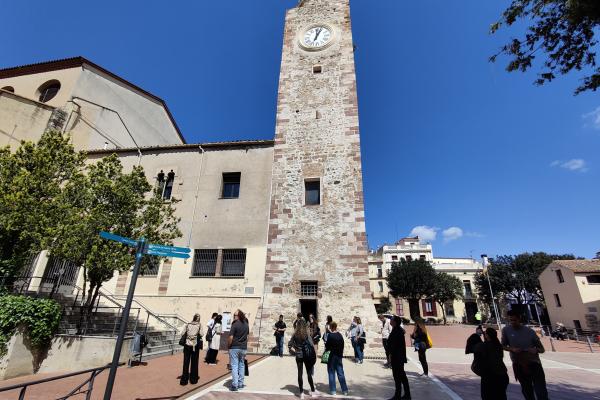 Els Punts d'Informació del Baix Llobregat visiten els atractius turístics d'Olesa de Montserrat