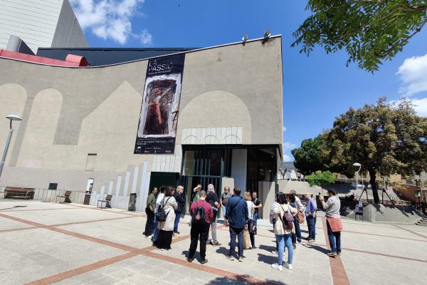 Els Punts d'Informació del Baix Llobregat visiten els atractius turístics d'Olesa de Montserrat