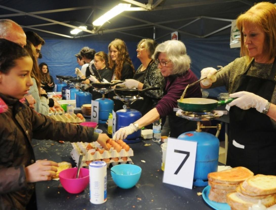 Truitada popular amb els ous de la Granja Avícola Torres