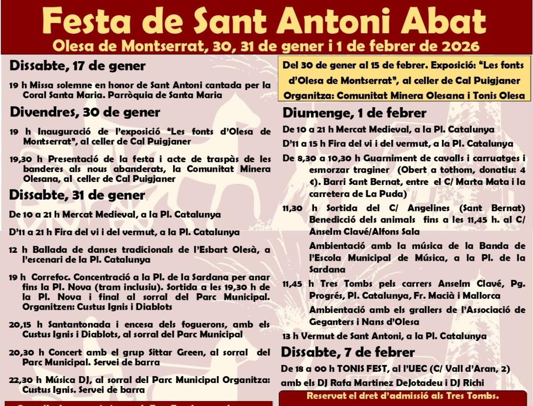 Festa de Sant Antoni Abat