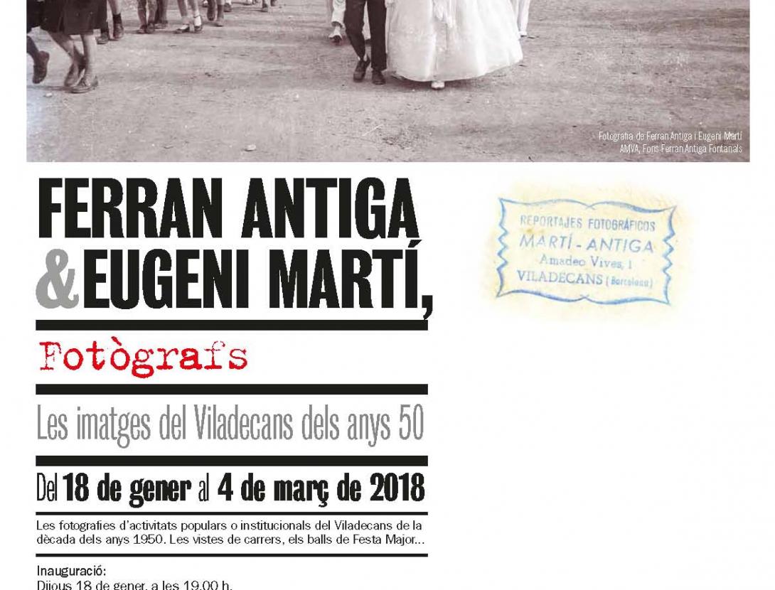 Exposició de Ferran Antiga & Eugeni Martí, fotògrafs al Museu de Viladecans  | Consorci de Turisme del Baix Llobregat