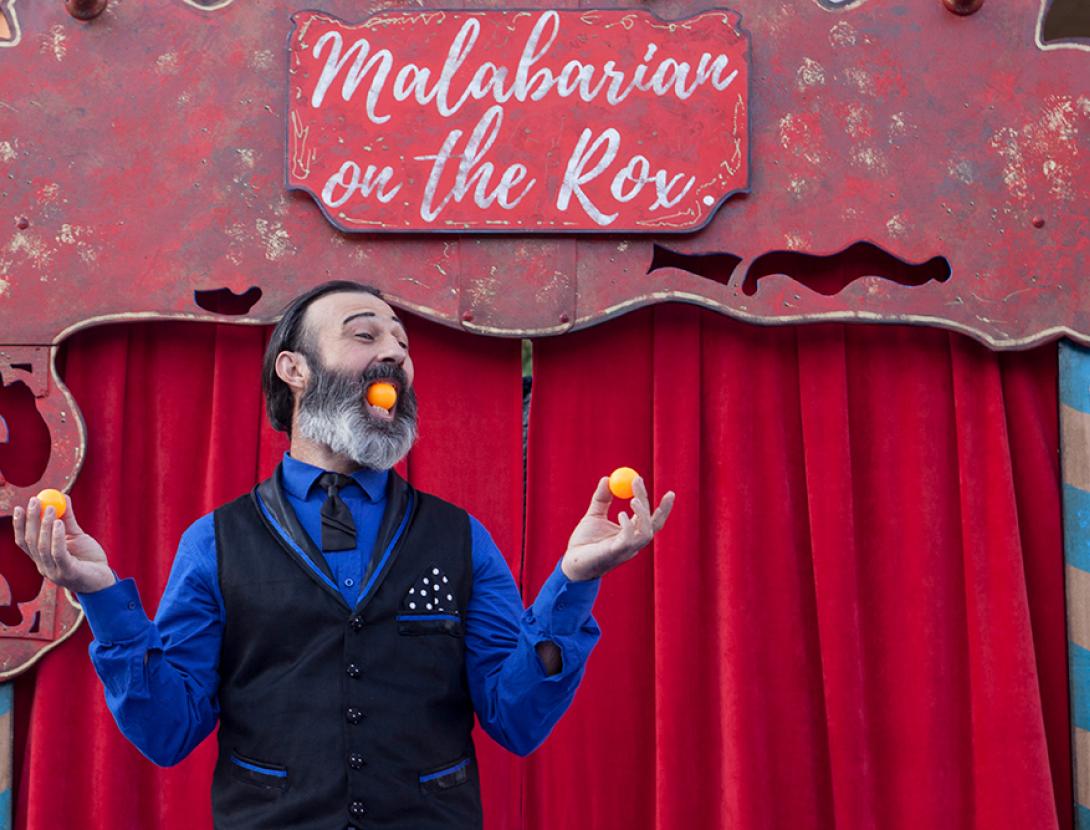 ROXI KATCHEROFF. Malabarian on the Rox