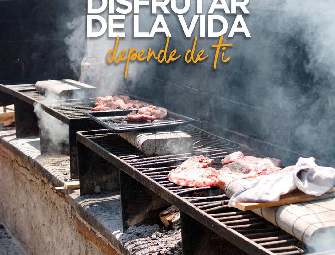 Ven a disfrutar de una buena barbacoa en familia