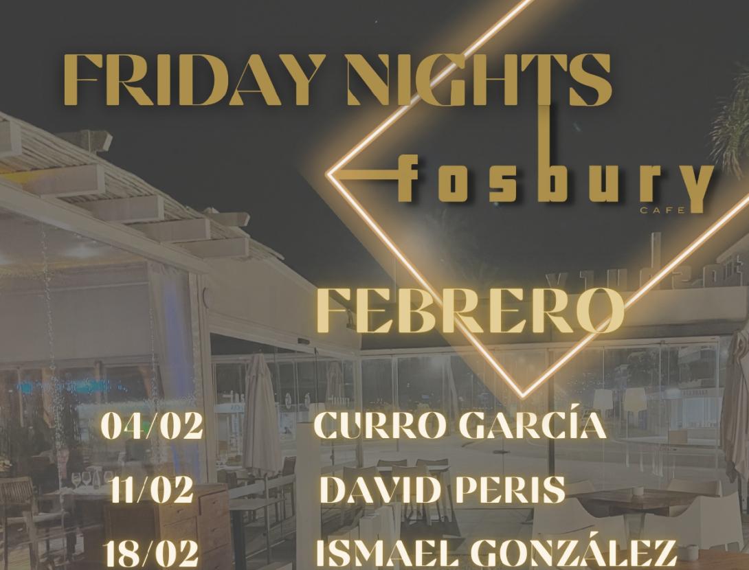 Friday Nights - Febrer en Fosbury - Live Music