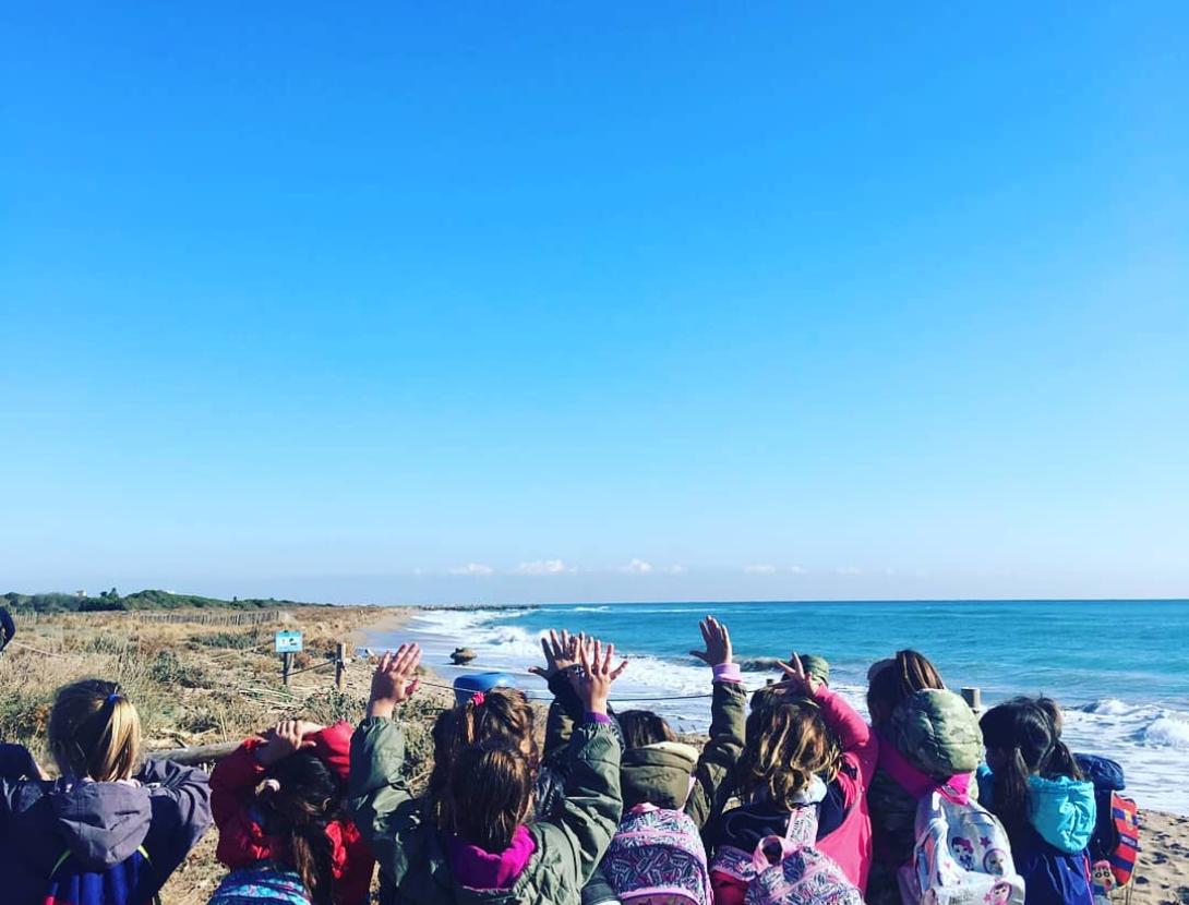 Fem d'exploradors al delta del Llobregat