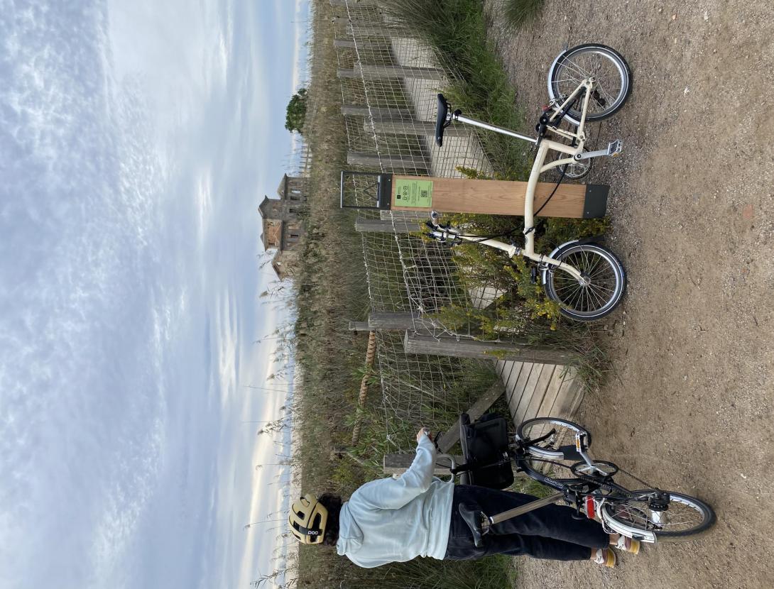 Tuta en bici pel Delta del Llobregat