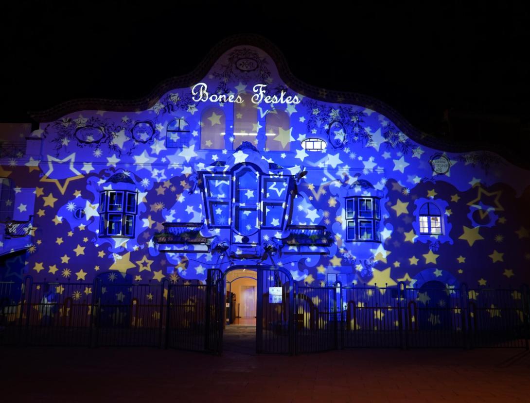 Can Negre il·lumina el Nadal