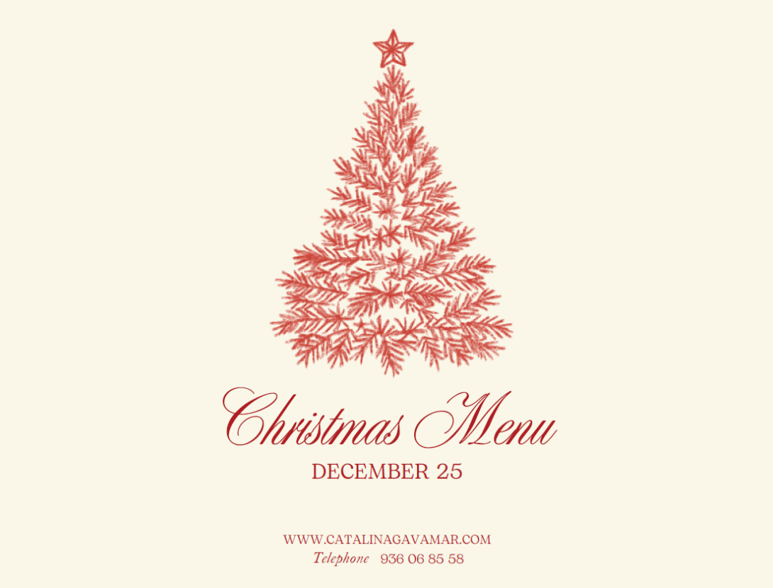 Menú de Nadal