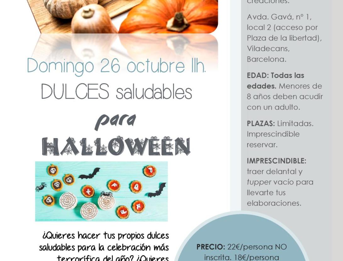 Taller dulces saludables