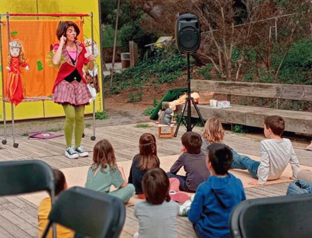Hora del conte al Parc "A la recerca de la flor Milesclats daurada"