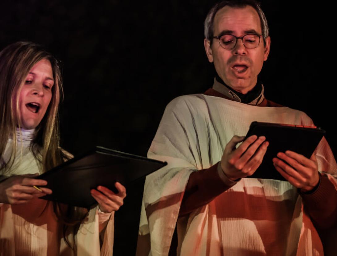 El Cant de la Sibil·la a l’interior de Montserrat