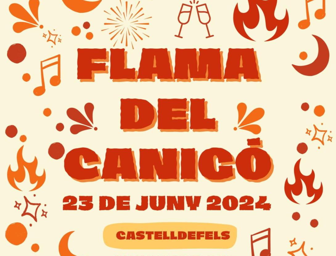 Flama del Canigó a Castelldefels