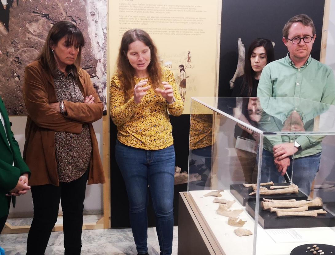 Visita guiada exposició "La Cova Bonica de vallirana"