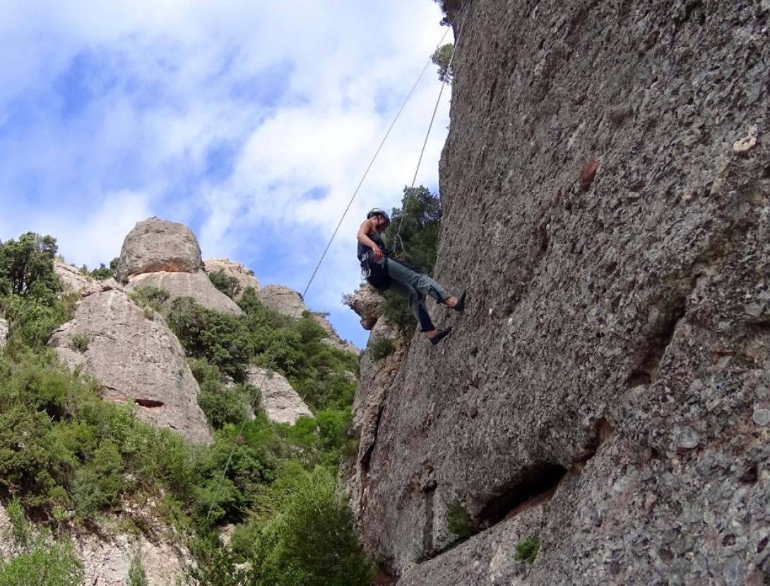 Curs d'escalada esportiva