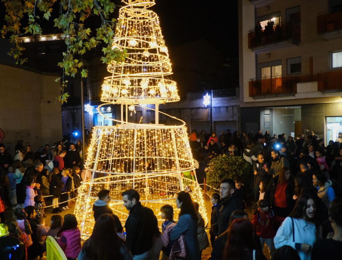 Encesa de l'arbre de Nadal