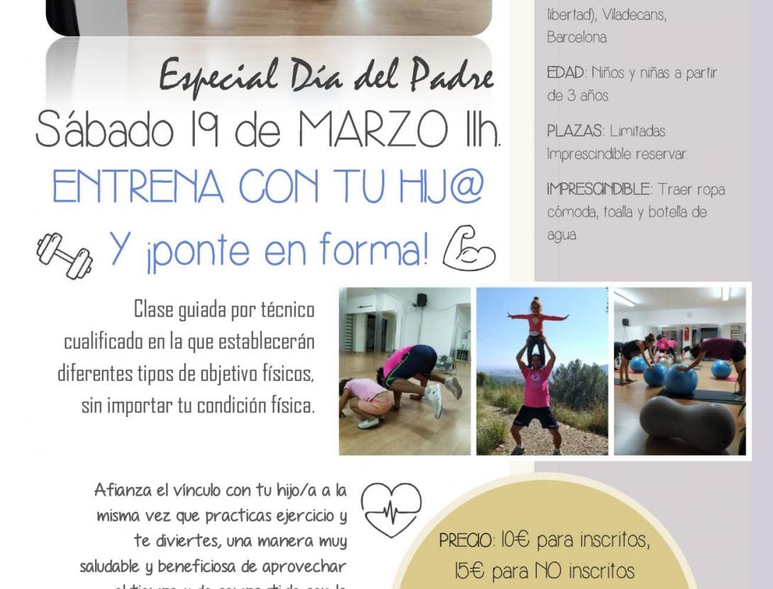 Día del Padre con un Entrenamiento con tu Hij@