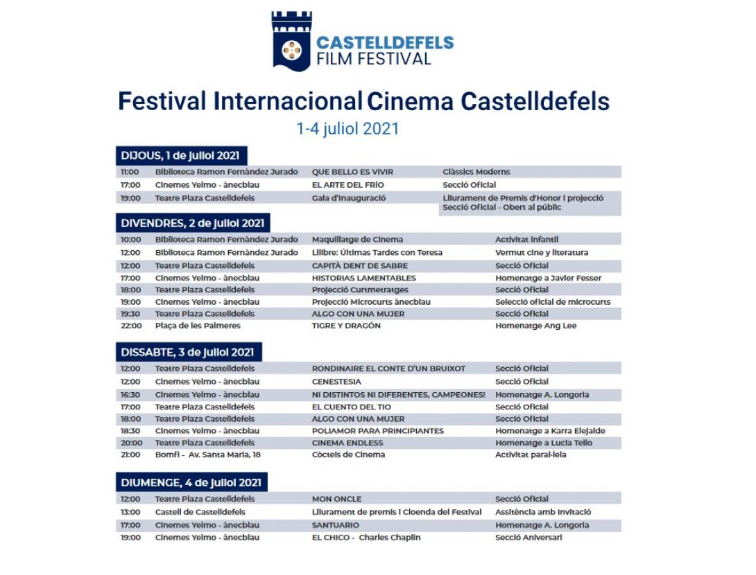 festival internacional cinema castelldefels juliol 2021