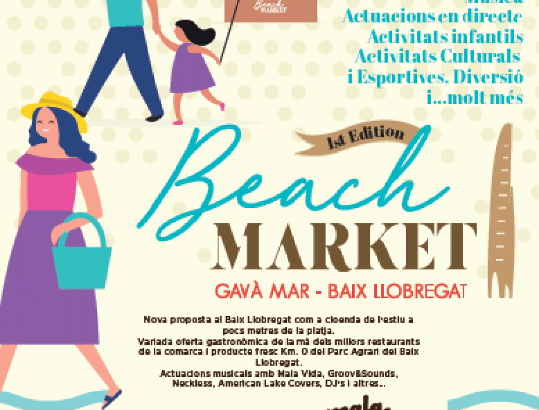Beach Market Gavà Mar