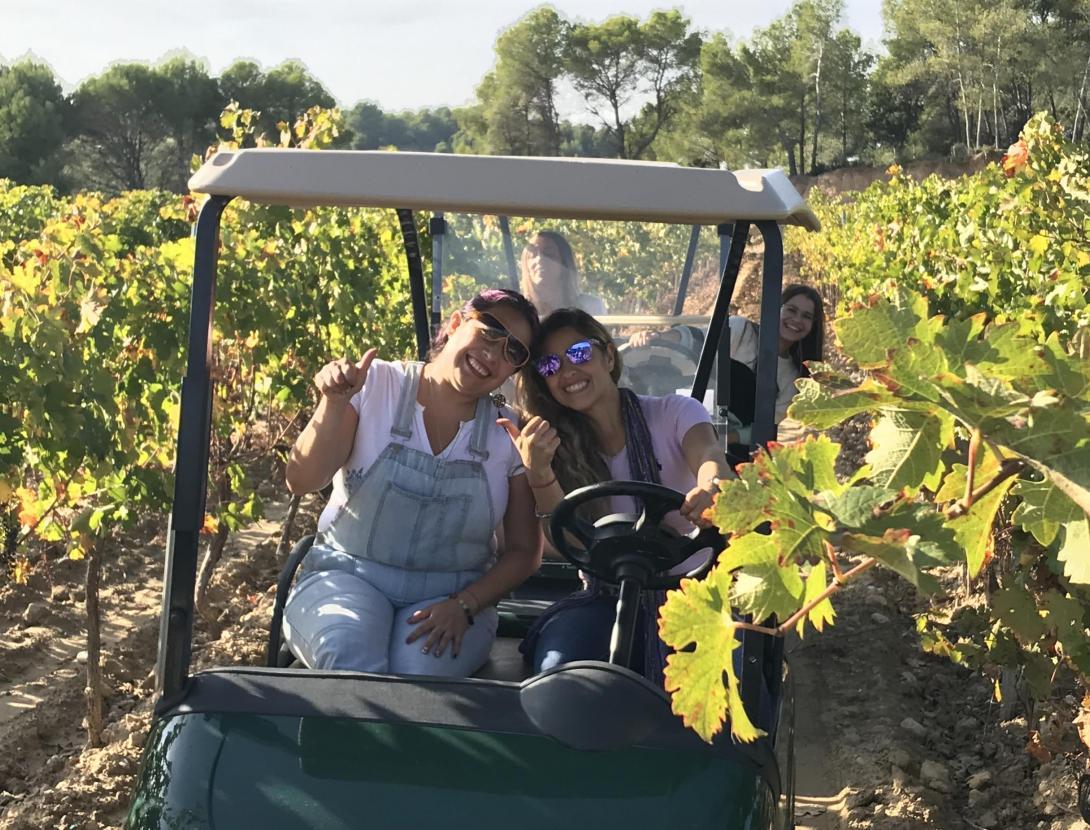 Buggy Vinya. Visita el Celler Can Casals