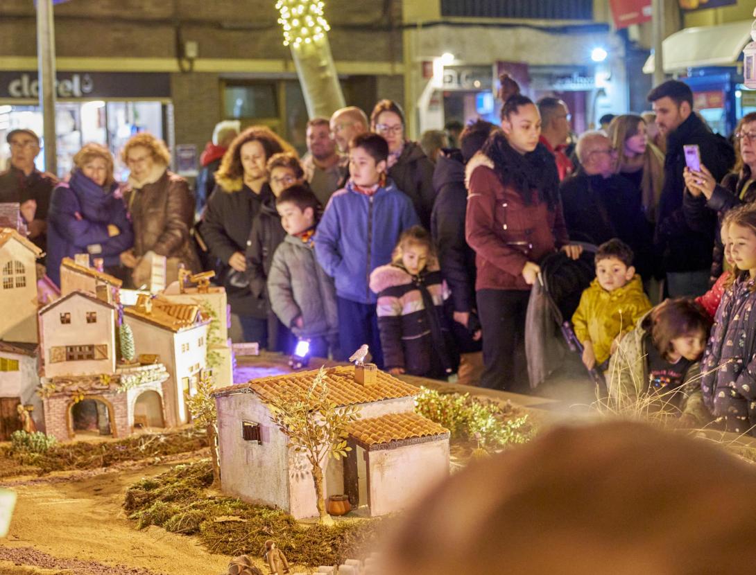 El pessebre de la plaça de la Vila