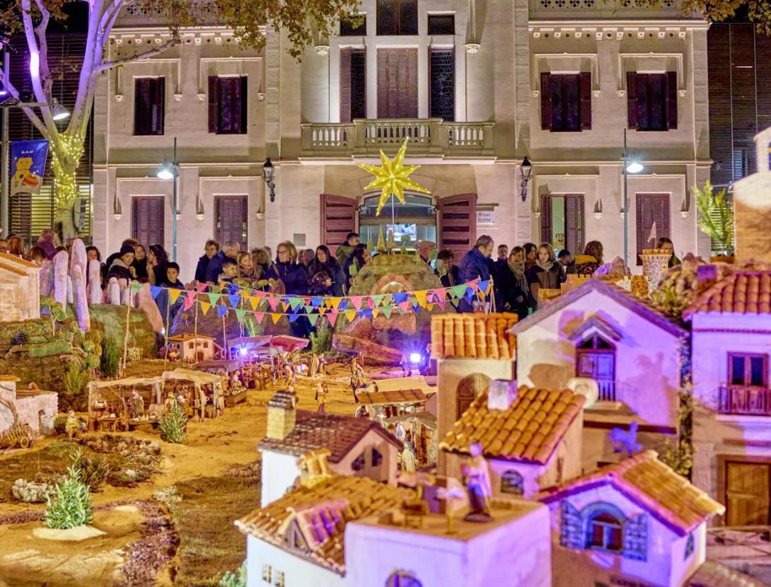 El pessebre de la plaça de la Vila