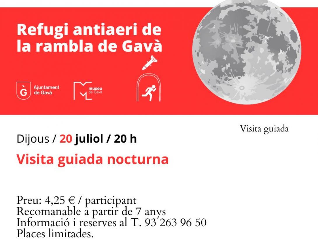 Visita nocturna al Refugi antiaeri