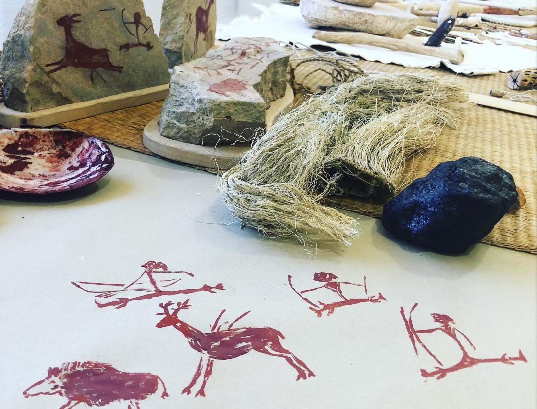 Sortida i taller – Pigments i pintura rupestre