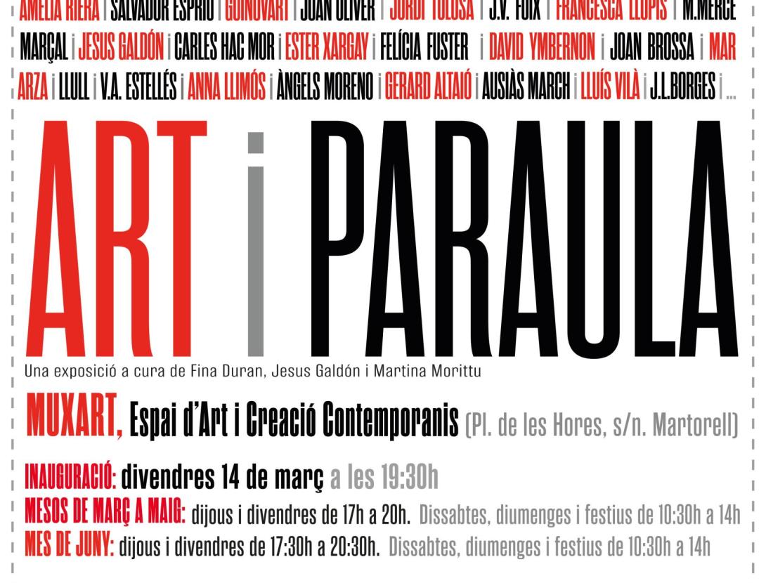 Visita comentada a l'exposició &quot;Art i Paraula&quot;
