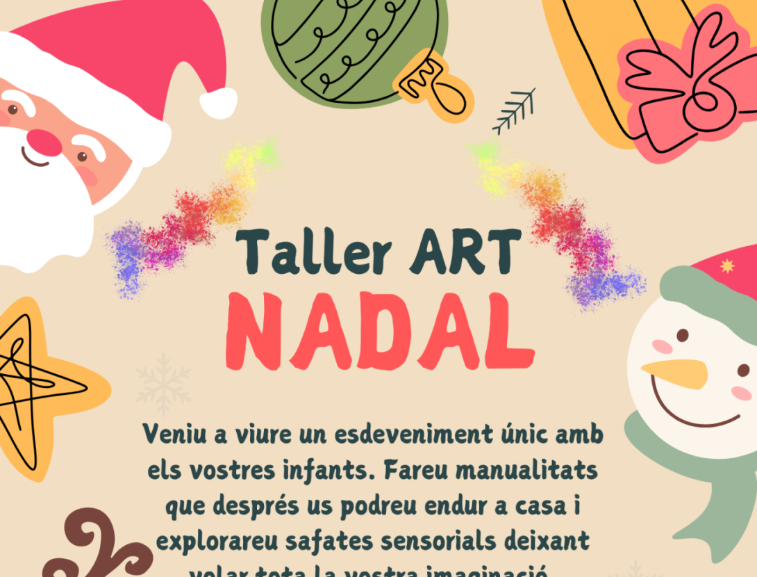 Taller de Nadal art en família