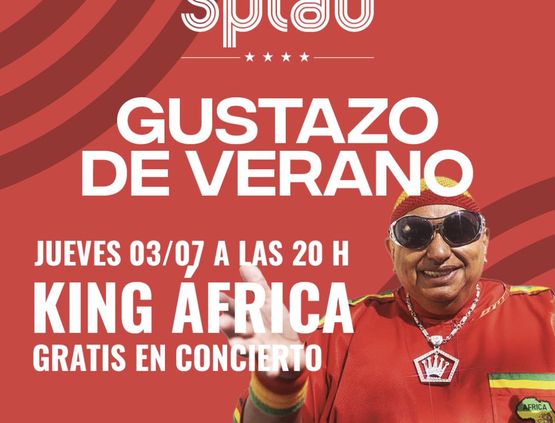 Concert gratuït de King África