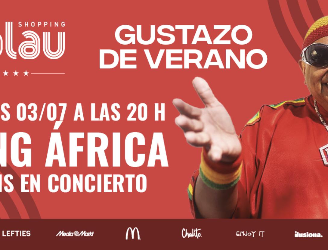 Concert gratuït de King África
