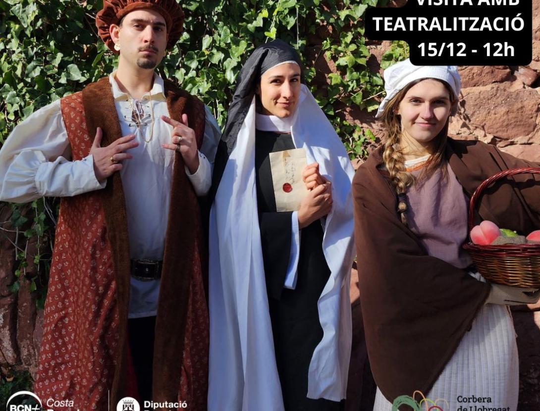 Visita teatralitzada a l'antic monestir de Sant Ponç